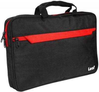 Leaf Lavender Slim Laptop Bag (Red) - Online Shopping Marketplace